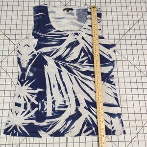 Lafayette 148 | M | blue & white print